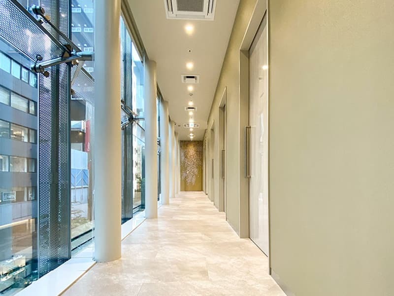 銀座ノアクリニック廊下