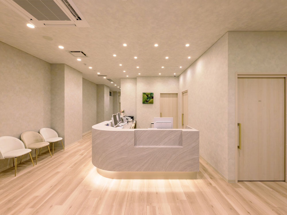 受付カウンター